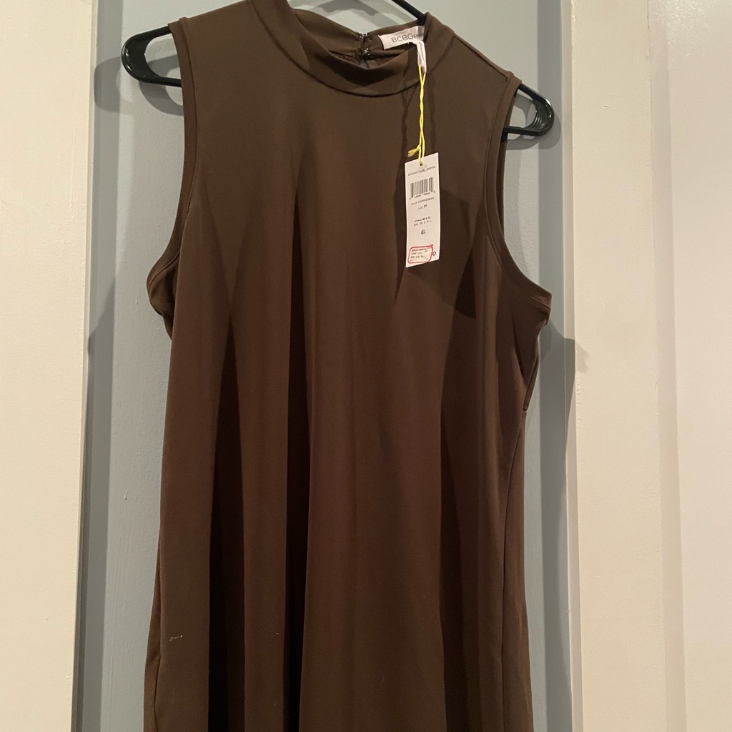 Bcbgeneration Split Back Mock Neck Top